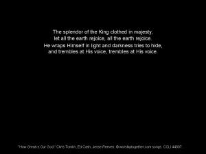 How Great is Our GodBAD3